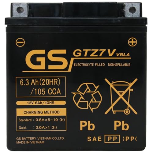 【新品・保証付】GS YUASA バッテリー YTZ7V 純正品互換 NMAX 在庫有 2年保証 YTZ7V YUASA トリシティ NMAX NMAX155 ユアサ